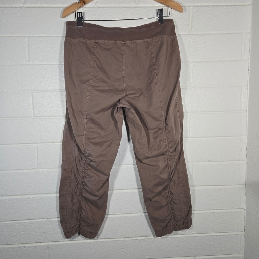 XCVI Wearables Ruched Cargo Crop Pants Large Utility Gorpcore Y2K Capri Spears - Picture 8 of 8